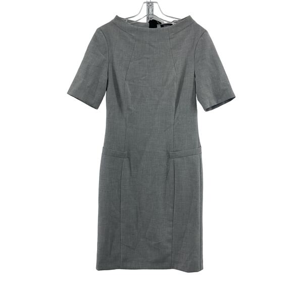 Max & Co Dresses & Skirts - Max & Co Gray Women's Midi Sheath Dress Size 4 NWT